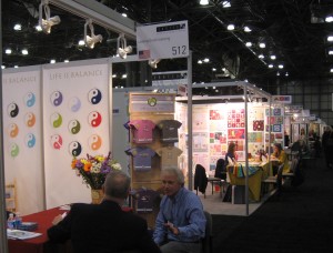Life is Balance displayed at Surtex licensing show