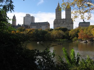 Buildings along Central Park West