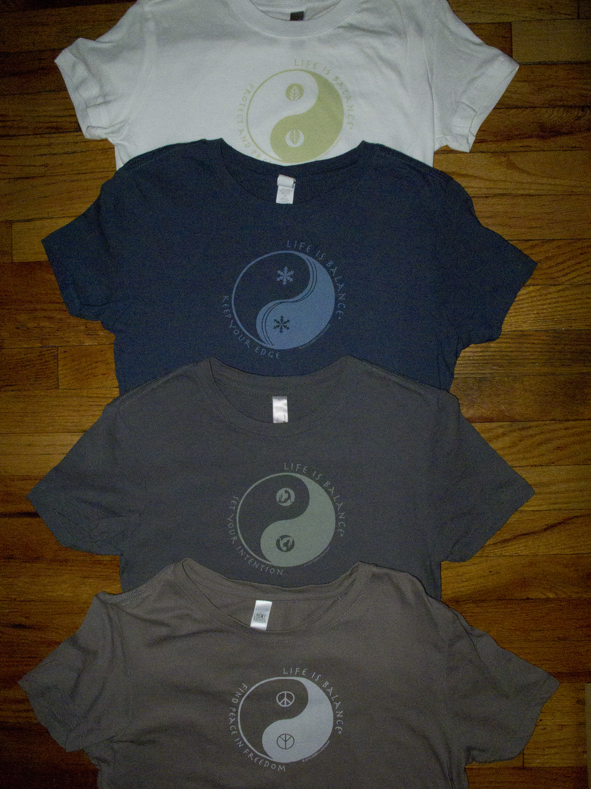 Life is Balance T-Shirts – Hot Off the Press!