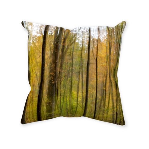 Autumn Woods Throw Pillow 